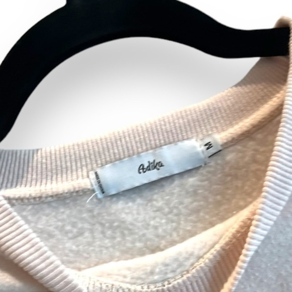 ADIKA | “Mistakes” Crewneck Sweatshirt | Tan Cream | Size Medium | SOLD OUT! - Picture 6 of 9